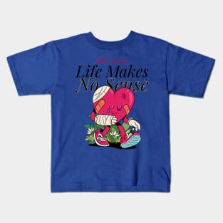 PLOT TWIST: LIFE MAKES NO SENSE Kids T-Shirt